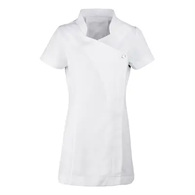 (6, White) Premier Ladies/Womens *Blossom* Tunic / Health Beauty & Spa / Workwear (Pack of 2)