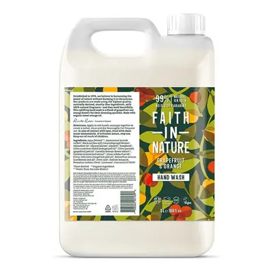 Faith in Nature Grapefruit & Orange Hand Wash 5L