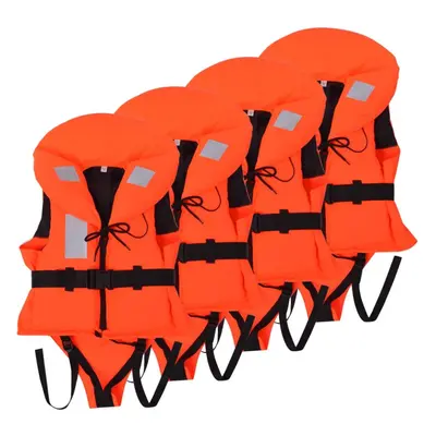 vidaXL 4x Children's Buoyancy Aids 100N 10-20kg Kids Swimming Life Jacket