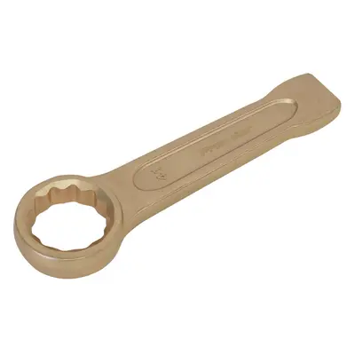 41mm Ring End Slogging Spanner - Non-Sparking - Short Profile Striking End