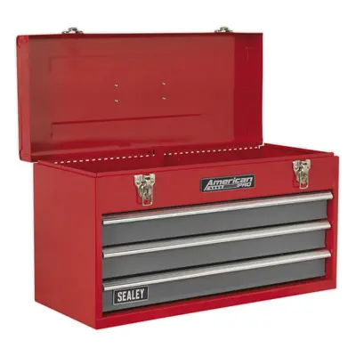 Sealey Ap9243Bb Tool Chest Drawer Portable With Ball Bearing Runners Red/Grey