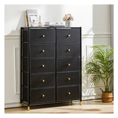 10-Drawer Plastic Storage Cabinet