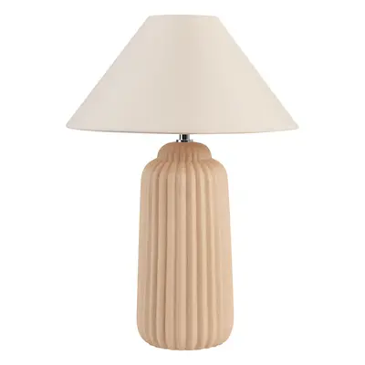 Table Lamp NURIA Ceramic Sand Beige