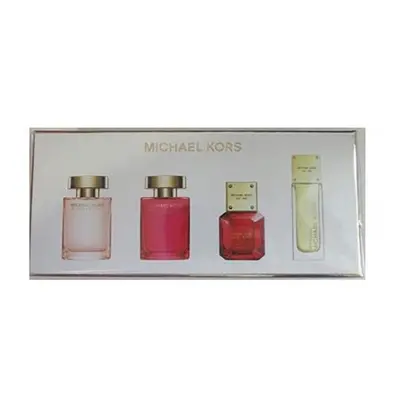 Michael Kors Pcs Mini Set: Sexy Amber Ml + Sexy Ruby Ml + Wonderlust Sensual Essence Ml + Wonder