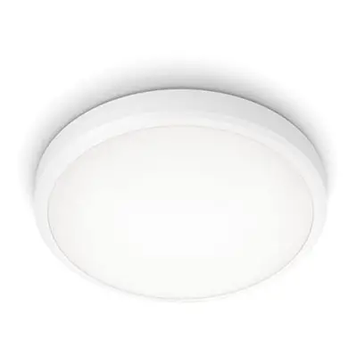 Philips LED Doris Bathroom Ceiling Light 4000K 17W IP44 [Cool White - White] for Indoor Lighting