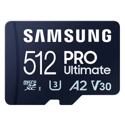 CARD 512GB Samsung PRO Ultimate microSDXC UHS-I inkl. Adapter