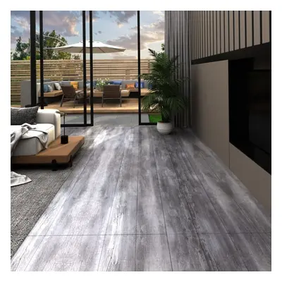 vidaXL Self-adhesive PVC Flooring Planks 5.21 m? mm Matt Wood Grey Tile