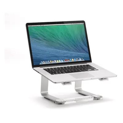 Griffin Elevator Desktop Stand for Laptops & Macbooks - Silver/Clear