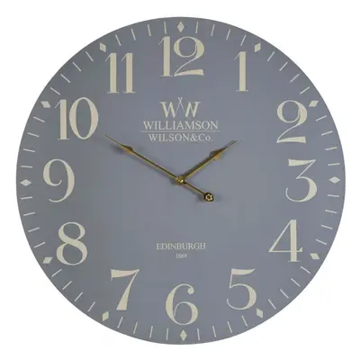 Classical Wall Clock, MDF, Grey