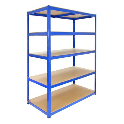 10 Garage Warehouse T-Rax Steel Blue Tier 120cm Racking Shelving Storage Units