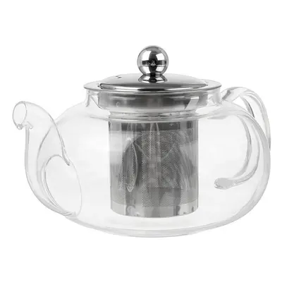 (800ml) Glass Teapot 600-1000ML Coffee Tea Pot With Stainless Steel Glass Filter Infuser