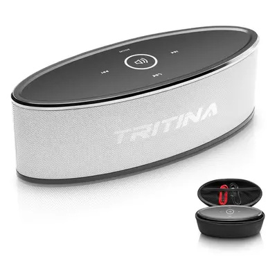 Wireless BT Speaker Stereo HD Sound, Touch Control with Fashion Light, Mic Handsfree Calling, TF