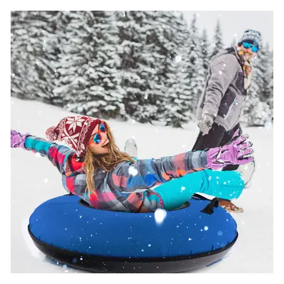 100cm Inflatable Snow Tube Sledding Toboggan Resistant Snow Sled