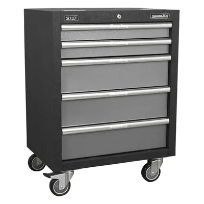 650mm Modular Drawer Mobile Cabinet - Ball Bearing Slides - Swivel Castors