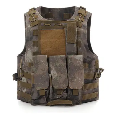 (Khaki) Tactical Military Law Enforcement Assault Army Combat Style Vest