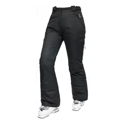 (XS/SL, Black) Trespass Womens Ski Pants Waterproof Padded Lohan