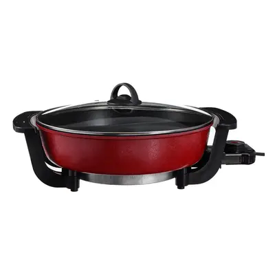 Electric Hot Pot 6L 220V 1360W Pan Frying Grill Oven Cooker Hotpot Cookware