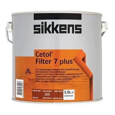 Sikkens Cetol Filter Plus Translucent Woodstain Dark Oak Litre