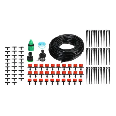 25m DIY Plant Self Watering Micro Drip Irrigation System Garden Hose Equipment Set for Garden Gr