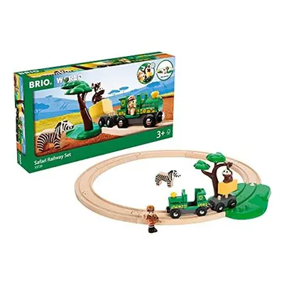 World Safari Train Set for Kids Age Years Up Compatible with all BRIO Railway Sets Accessories