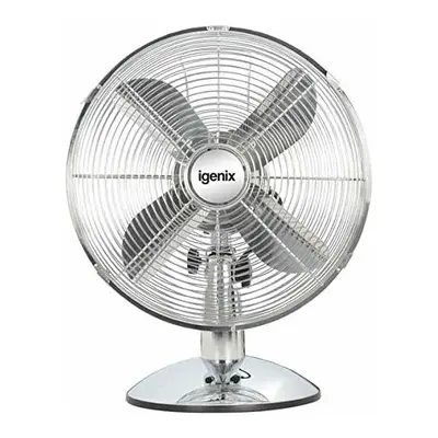 Igenix DF1250 Portable Desk Fan, Inch, Speed, Quiet Operation