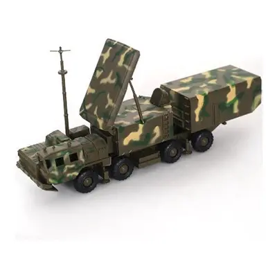 1:72 Military 4D Assembled Radar Car Diecast Model Toy