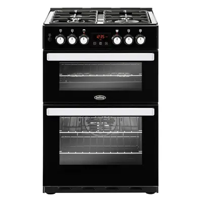 Belling Cookcentre 60DF Dual Fuel Cooker - Black