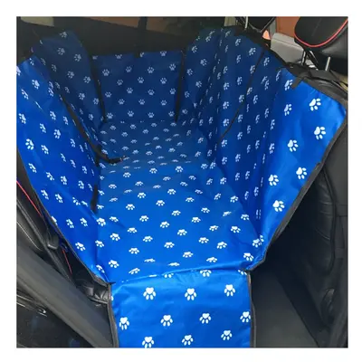 (Blue, 130x150x38cM) Pet Dog Car Seat Mat