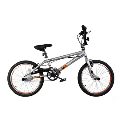 XN Area 20" Freestyle BMX Bike w/ Gyro - Metallic Grey/Orange