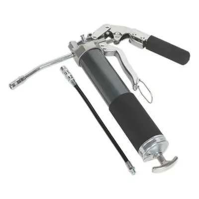 Heavy Duty Grease Gun - 2-Way Operation - Pistol & Lever Type - 3-Way Fill