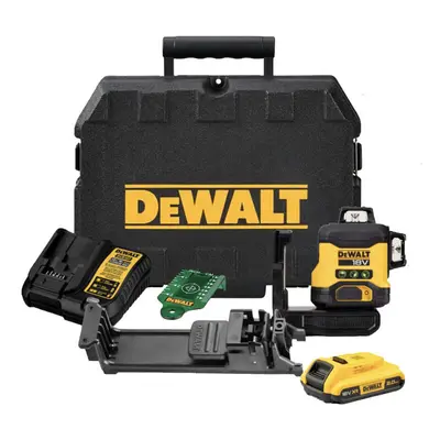 DeWALT DCLE34031D1-GB 18V XR 3X Green Laser Compact Kit With Battery