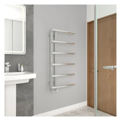 WarmeHaus 988x500mm Designer Bathroom Heated Towel Rail Radiator Chrome