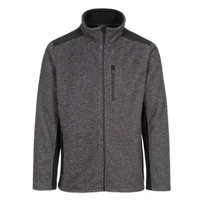 (XL, Dark Grey Stripe) Trespass Mens Farantino Fleece Jacket