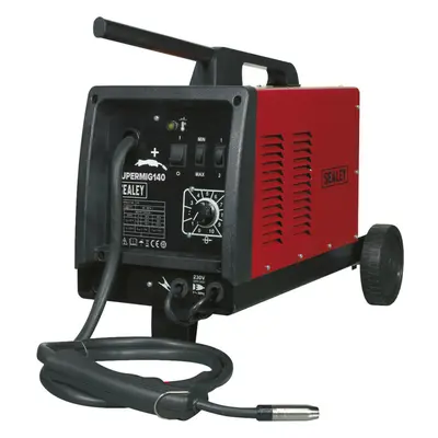 140A MIG Welder - Forced Air Cooling System - Non-Live Torch - 230V Supply