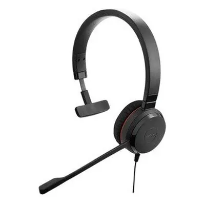 Jabra Evolve Ii Wired Mono Headset Over-The-Head Supra-Aural Mini-Phone 5393-829-309