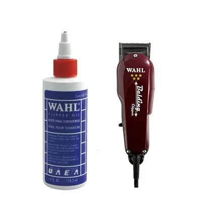 Wahl Clipper Oil 4oz and Wahl Balding Clipper