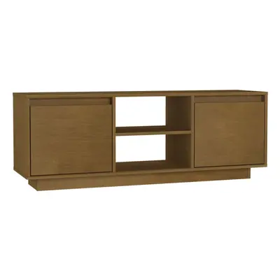 (honey brown) vidaXL Solid Pinewood TV Cabinet Living Room Plasma Cabinet Multi Colours