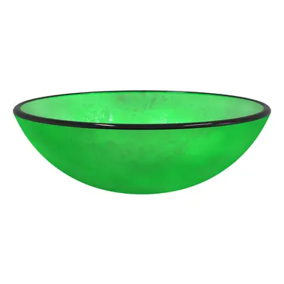 (green, x cm) vidaXL Basin Tempered Glass Bathroom Sink Basin Multi Colours Multi Sizes