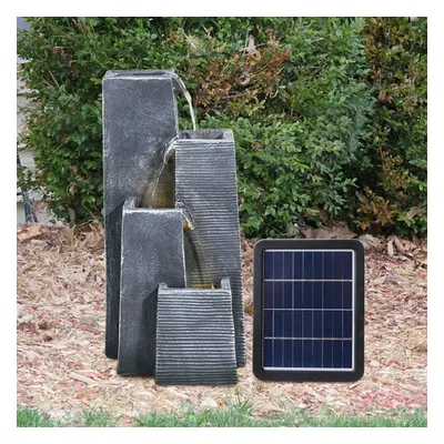 Outdoor Solar-Powered Water Fountain Decor