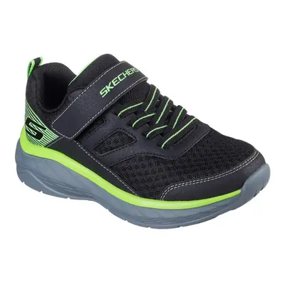 (13 UK Child, Black/Lime) Skechers Boys Boundless Trainers