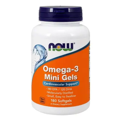 NOW Foods Omega-3 Mini Gels, softgels