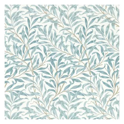 William Morris Willow Boughs Wallpaper Mineral Blue W0172/04