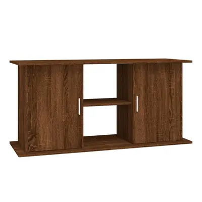 (brown oak, x x cm) vidaXL Aquarium Stand Fish Tank Stand Cabinet Aquarium Base Engineered Wood