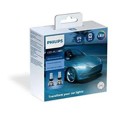 Philips Ultinon Essential LED Car Headlight Bulb (H7) 6.500K