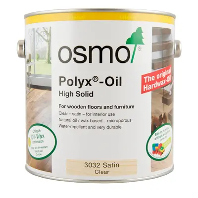 Osmo Polyx Hardwax Oil Satin 2.5L