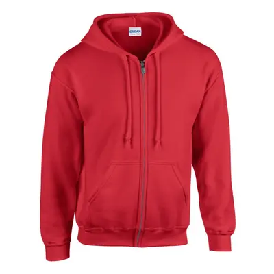 (5XL, Red) Gildan Mens Heavy Blend Full Zip Hoodie