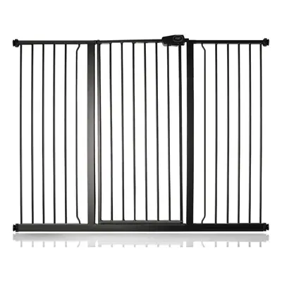 (Matt Black, 139.8cm - 147.4cm) Safetots Extra Tall Pressure Fit Gate