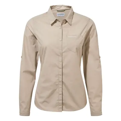 (8 UK, Desert Sand) Craghoppers Womens/Ladies Kiwi II Shirt