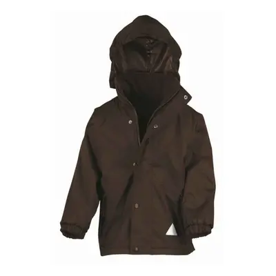 (9-10 Years, Brown/Brown) Result Childrens/Kids StormDri Reversible Jacket