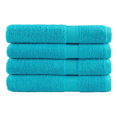 (turquoise, x cm/ pcs) vidaXL Premium Sauna Towels Guest Bath Towel pcs Grey 600gsm 100% Cotton